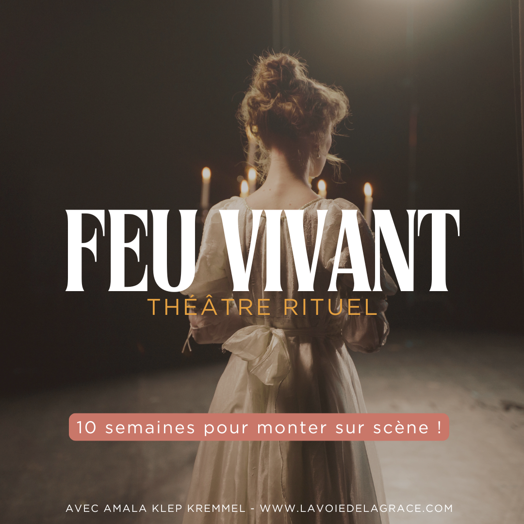 Feu vivant Théâtre sacré